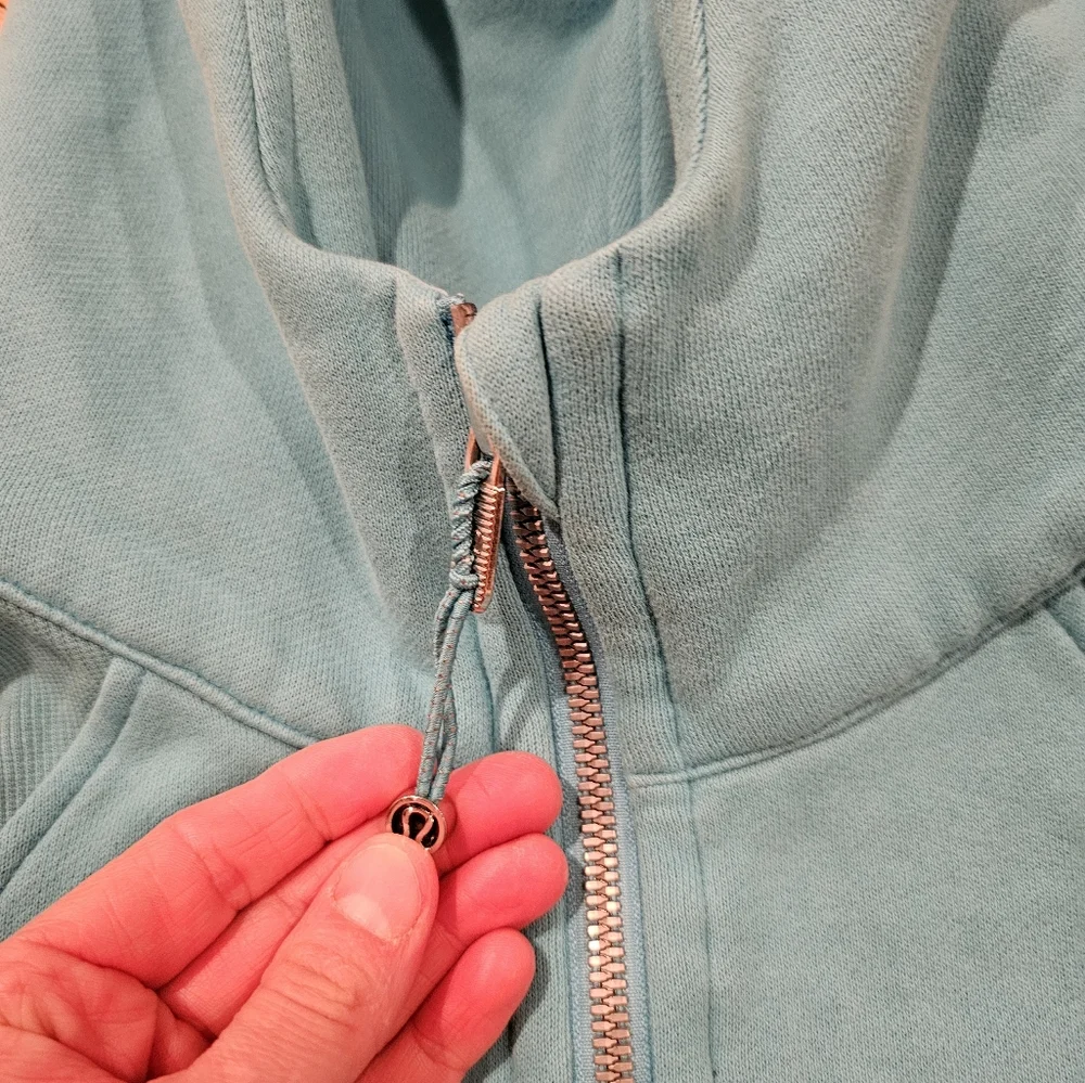 Lululemon Half Zip Scuba Cropped Hoodie - Picture 2 of 5